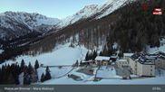 Archived webcam image showing Matrei am Brenner: Pilgrimage Maria Waldrast on 26 Feb 2026 at 07:10