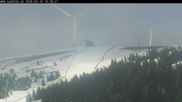 Archived webcam image showing Lachtal: Chair Lift Schönberg on 13 Mar 2026 at 14:02