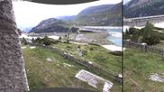 Archived webcam image showing Tauernmoos - View to the northeast on 8 Jul 2026 at 18:52