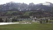 Archiviertes Webcam Bild: Leogang Dorf am 10.04.2026 um 12:50 Uhr
