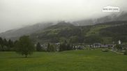 Archived webcam image showing Leogang Village on 14 May 2026 at 12:24