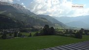 Archived webcam image showing Leogang Village on 23 Jun 2026 at 10:08