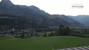 Archiviertes Webcam Bild: Leogang Dorf am 14.07.2026 um 06:14 Uhr