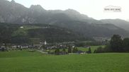 Archiviertes Webcam Bild: Leogang Dorf am 28.08.2026 um 07:14 Uhr
