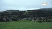 Archived webcam image showing Leogang Village on 22 Aug 2026 at 06:39