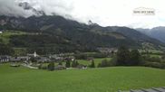 Archived webcam image showing Leogang Village on 22 Aug 2026 at 10:39