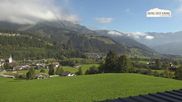 Archived webcam image showing Leogang Village on 3 Oct 2026 at 10:47