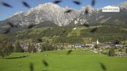 Archived webcam image showing Leogang Village on 3 Oct 2026 at 12:47