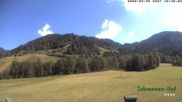 Archived webcam image showing Diedamskopf - Button lift Ahorn on 28 May 2026 at 10:54