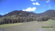 Archived webcam image showing Diedamskopf - Button lift Ahorn on 12 Sep 2026 at 16:19