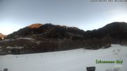 Archived webcam image showing Diedamskopf - Button lift Ahorn on 26 Feb 2026 at 08:29