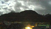 Archived webcam image showing Mt. Zitterklapfen on 26 Oct 2026 at 00:19