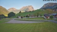 Archived webcam image showing Diedamskopf: View Hotel Elisabeth on 28 May 2026 at 07:02