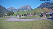 Archived webcam image showing Diedamskopf: View Hotel Elisabeth on 28 May 2026 at 08:02