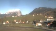 Archived webcam image showing Diedamskopf: View Hotel Elisabeth on 22 Mar 2026 at 08:16