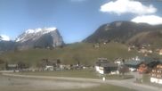 Archived webcam image showing Diedamskopf: View Hotel Elisabeth on 22 Mar 2026 at 12:16
