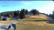 Archived webcam image showing Ski lift Grafenmatt on 13 Aug 2026 at 18:42