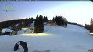 Archived webcam image showing Ski lift Grafenmatt on 26 Feb 2026 at 18:35