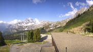 Archiviertes Webcam Bild: Panorama: Braunwald Gumen am 28.05.2026 um 08:55 Uhr