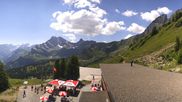 Archived webcam image showing Braunwald: Panoramic view Gumen on 12 Jul 2026 at 14:31