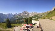 Archived webcam image showing Braunwald: Panoramic view Gumen on 12 Jul 2026 at 10:31
