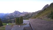 Archiviertes Webcam Bild: Panorama: Braunwald Gumen am 26.08.2026 um 07:05 Uhr