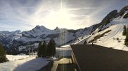 Archived webcam image showing Braunwald: Panoramic view Gumen on 26 Feb 2026 at 16:14