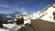 Archiviertes Webcam Bild: Panorama: Braunwald Gumen am 26 Feb 2026 um 10:53 Uhr
