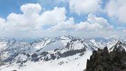 Archiviertes Webcam Bild: Andermatt Sedrun Gemsstock Panoramacam am 28.05.2026 um 12:50 Uhr