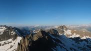 Archived webcam image showing Roundshot Andermatt Sedrun Gemsstock on 23 Jun 2026 at 07:21