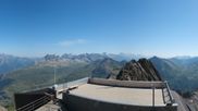 Archived webcam image showing Roundshot Andermatt Sedrun Gemsstock on 12 Jul 2026 at 10:12