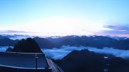 Archiviertes Webcam Bild: Andermatt Sedrun Gemsstock Panoramacam am 21.09.2026 um 07:02 Uhr