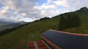 Archived webcam image showing Roundshot Grindelwald Bussalp on 4 Jul 2026 at 07:28