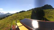Archived webcam image showing Roundshot Grindelwald Bussalp on 4 Jul 2026 at 16:28