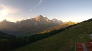 Archived webcam image showing Roundshot Grindelwald Bussalp on 12 Jul 2026 at 06:02