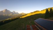Archived webcam image showing Roundshot Grindelwald Bussalp on 12 Jul 2026 at 07:02