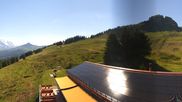 Archived webcam image showing Roundshot Grindelwald Bussalp on 12 Jul 2026 at 16:02