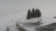 Archived webcam image showing Roundshot Grindelwald Bussalp on 25 Mar 2026 at 18:55