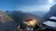 Archiviertes Webcam Bild: Leukerbad: Panorama Gemmi Pass am 28.05.2026 um 00:41 Uhr
