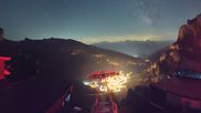 Archived webcam image showing Leukerbad: Gemmi Roundshot on 12 Jul 2026 at 00:21