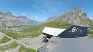 Archived webcam image showing Leukerbad: Gemmi Roundshot on 12 Jul 2026 at 14:21