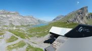 Archived webcam image showing Leukerbad: Gemmi Roundshot on 12 Jul 2026 at 12:21