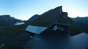Archived webcam image showing Leukerbad: Gemmi Roundshot on 26 Aug 2026 at 07:35