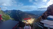 Archived webcam image showing Leukerbad: Gemmi Roundshot on 26 Aug 2026 at 02:35