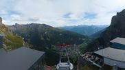 Archived webcam image showing Leukerbad: Gemmi Roundshot on 26 Aug 2026 at 16:35