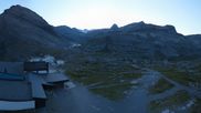 Archived webcam image showing Leukerbad: Gemmi Roundshot on 26 Aug 2026 at 20:35