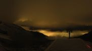 Archiviertes Webcam Bild: Saas-Grund - Bergstation Hohsaas am 10.10.2026 um 04:57 Uhr