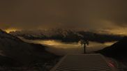 Archiviertes Webcam Bild: Saas-Grund - Bergstation Hohsaas am 10.10.2026 um 06:57 Uhr