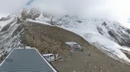 Archiviertes Webcam Bild: Saas-Grund - Bergstation Hohsaas am 10.10.2026 um 14:57 Uhr