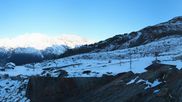 Archived webcam image showing Saas-Grund Hohsaas Kreuzboden Gondola Mid-Station on 8 May 2026 at 07:32